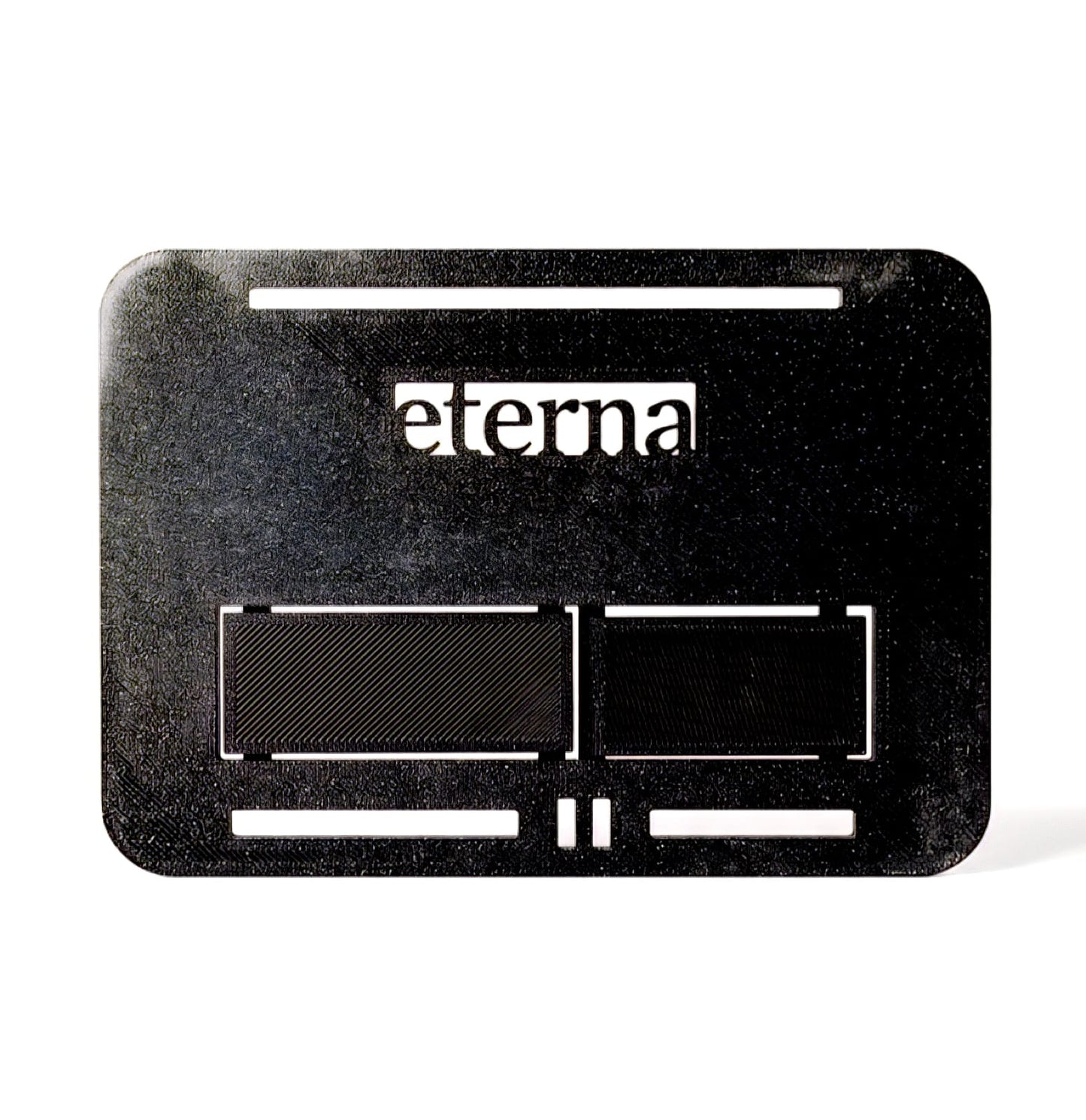 Eterna Flush Button V2 — concealed dual-flush system installed behind tile